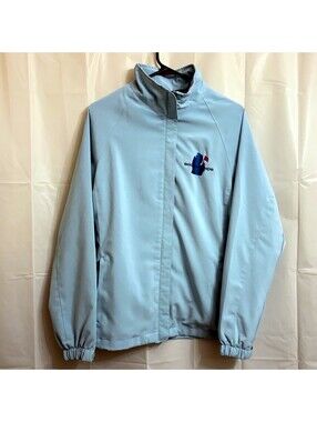 North End Women's South Winds Golf Club House Jacket Medium M Blue